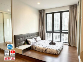 Silksky Cozy Studio -1BR 3pax - Near The MINES, UTAR, UPM, Serdang, Cheras Selatan - Free Parking, Netflixm high Speed WIFI